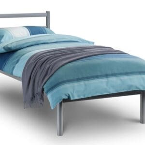 Alpen - Double - Metal Bed - White - Metal - 4ft6 - Happy Beds