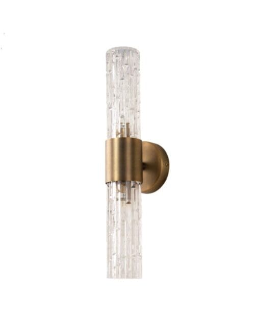 Brushed Brass Long Wall Lamp