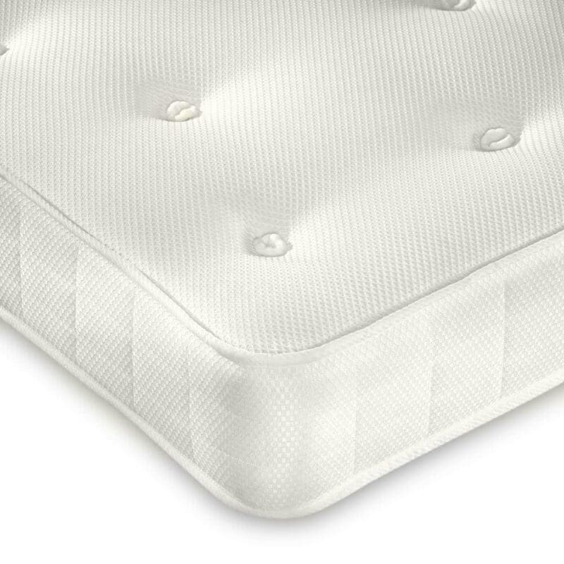 Clay Orthopaedic Spring Mattress - Single - Medium Firmness - Hand Tufted - 3ft (90 x 190 cm) - Happy Beds