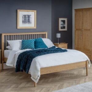 Cotswold - Double -Oak - Wood - 4ft6 - Happy Beds