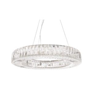 Crystal Nickel Chandelier