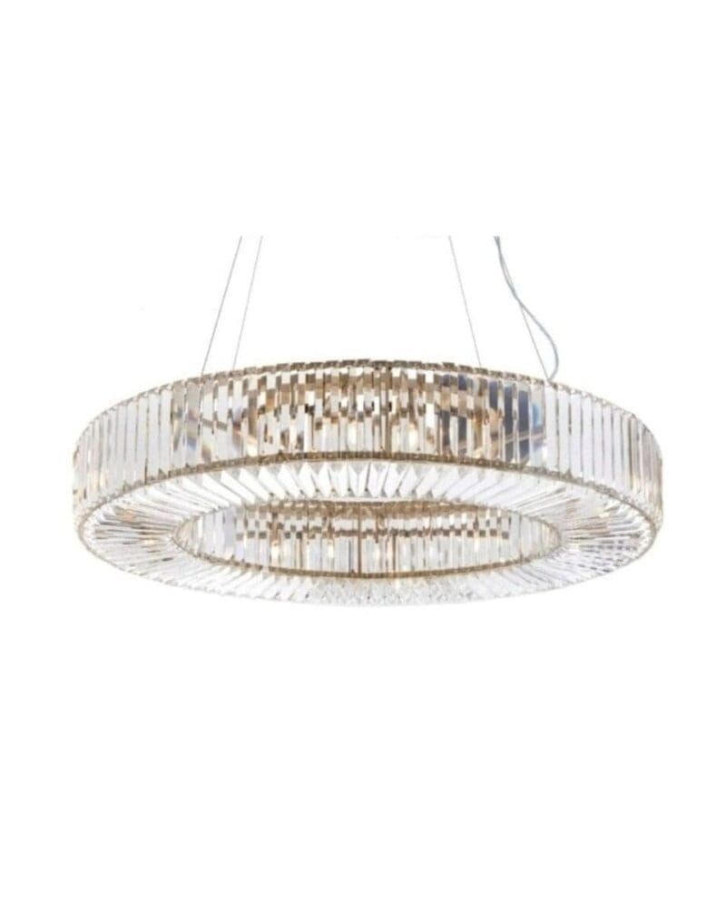 Crystal Oval Chandelier