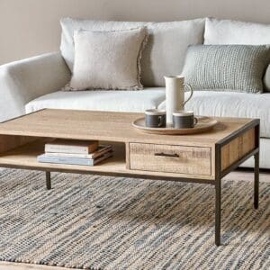 Nkuku Dasai Mango Wood Coffee Table | Tables | Natural