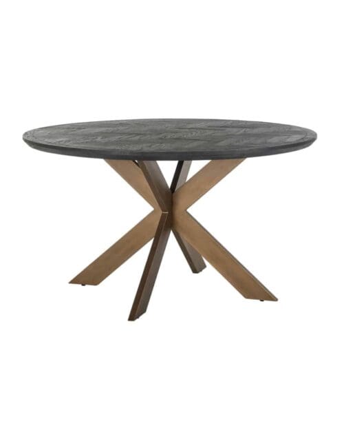 Dining table Blackbone Brass Round 140