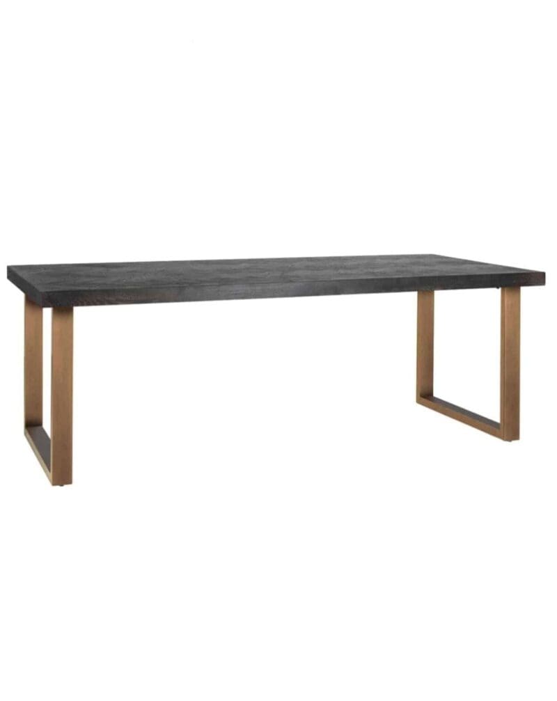 Dining table Blackbone brass 220