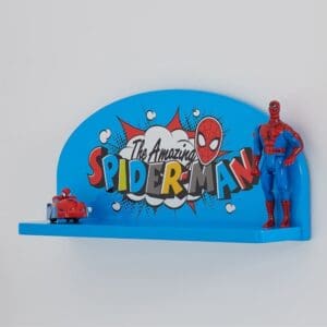 Disney - Spider-Man - Display Shelf - Blue - Wooden - Happy Beds