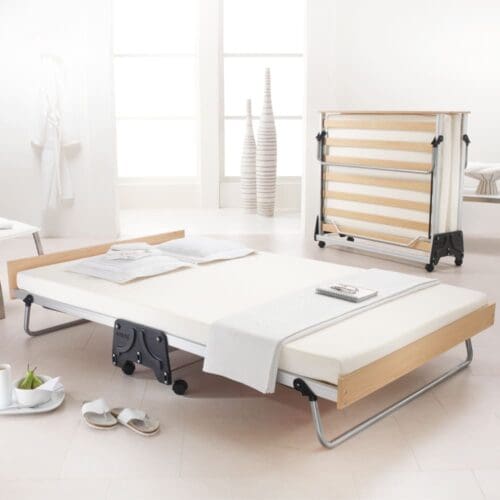 Jay-Be J-Bed - Single - Folding Guest Bed with Performance Mattress - 3ft - Happy Beds