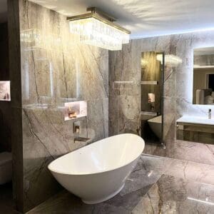 Luxury Bespoke Bathroom IP44 Rated Chandelier