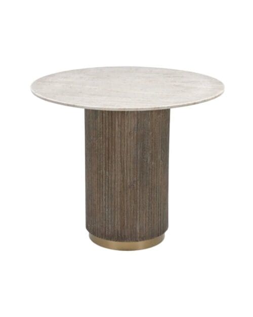 Marble Ribbed Dining Table