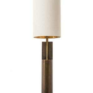 Opal Brass Table Lamp