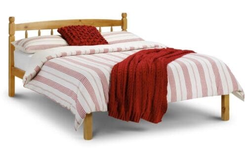 Pickwick - Small Double - Solid Pine Bed - Pine - Wooden - Low Foot-End - 4ft - Happy Beds