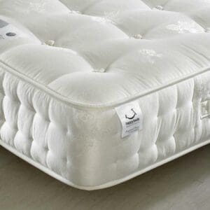 Signature Silver 1400 Pocket Sprung Orthopaedic Natural Mattress- 6ft Super King Size (180 x 200 cm)