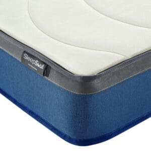 SleepSoul Nebula - Single - 600 Pocket Spring Mattress - Foam/Fabric - Vacuum Packed - 3ft - Happy Beds