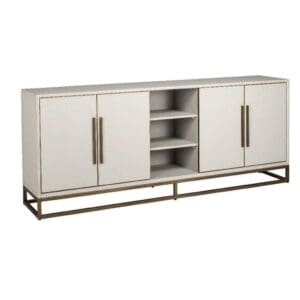 Whitebone Brass Sideboard