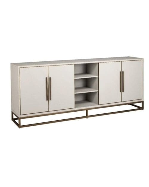 Whitebone Brass Sideboard