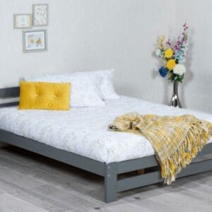 Xiamen -Single - Grey - Wood - 3ft - Happy Beds