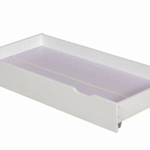 Zibo - Underbed Storage Drawer - White - Wooden - Happy Beds