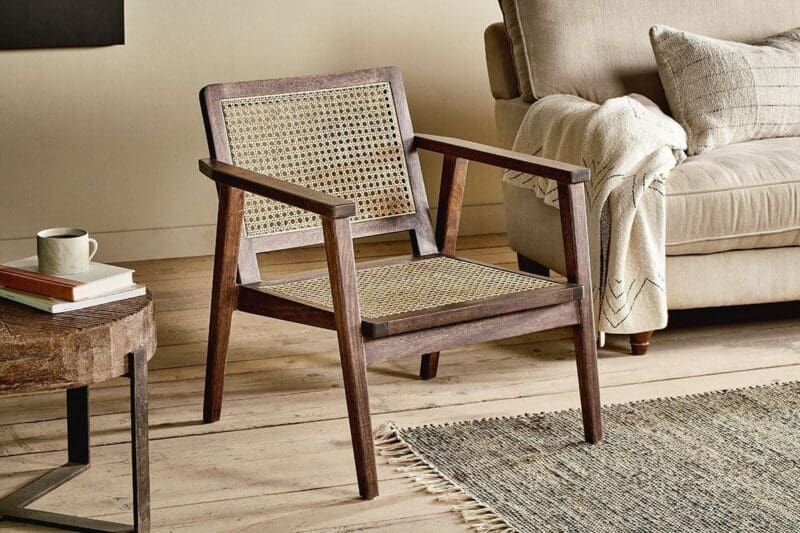 nkuku atri mango wood cane occasional chair 5055672415404 31977008038064