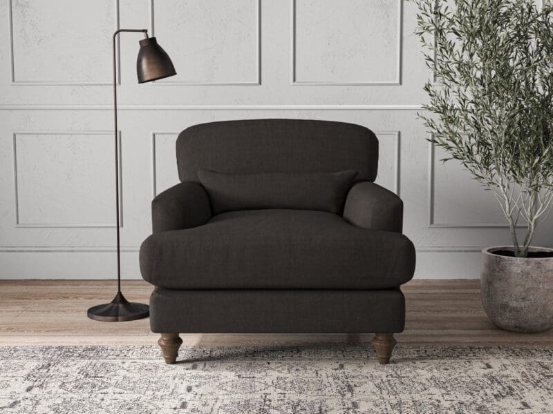 nkuku deni armchair brera linen espresso 5055672428763 33151739035824 scaled