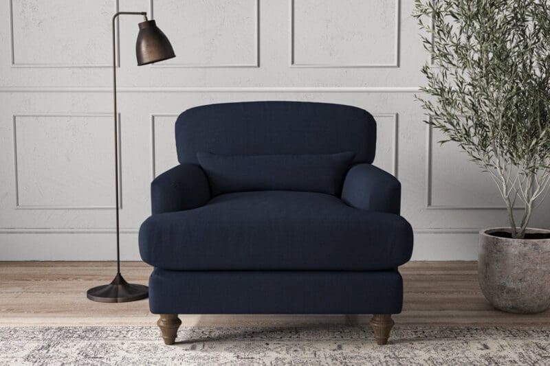 nkuku deni armchair brera linen indigo 5055672428787 33151741591728