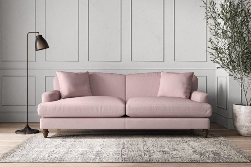 nkuku deni grand sofa recycled cotton lavender 5055672436355 33151804276912