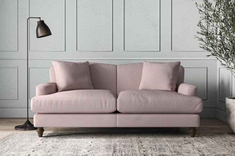 nkuku deni medium sofa recycled cotton lavender 5055672437819 33151830720688