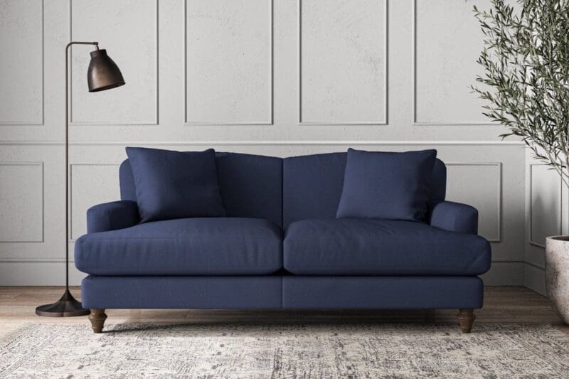 nkuku deni medium sofa recycled cotton navy 5055672437871 33151832752304