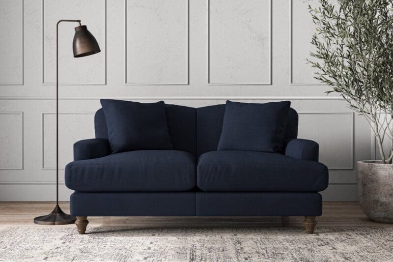 nkuku deni small sofa brera linen indigo 5055672430940 33151857623216