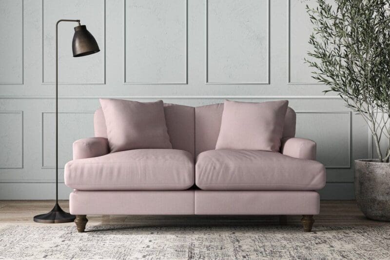 nkuku deni small sofa recycled cotton lavender 5055672437956 33151864996016