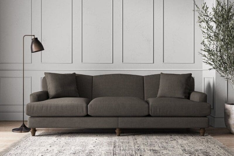 nkuku deni super grand sofa brera linen granite 5055672431299 33151867781296