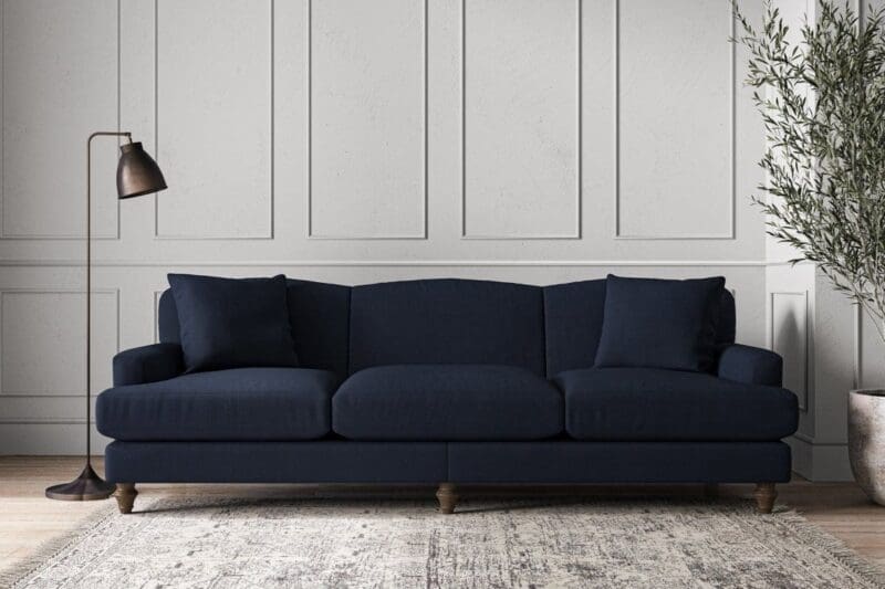 nkuku deni super grand sofa brera linen indigo 5055672431305 33151867977904