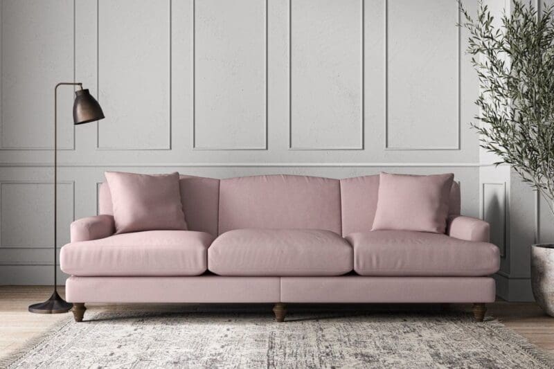 nkuku deni super grand sofa recycled cotton lavender 5055672438335 33151869943984