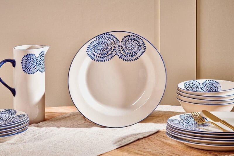 nkuku eshani dinner plate indigo 5055672420262 32810159734960