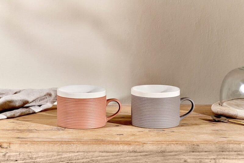 nkuku faiz mug terracotta grey set of 2 5055672420323 32810174382256