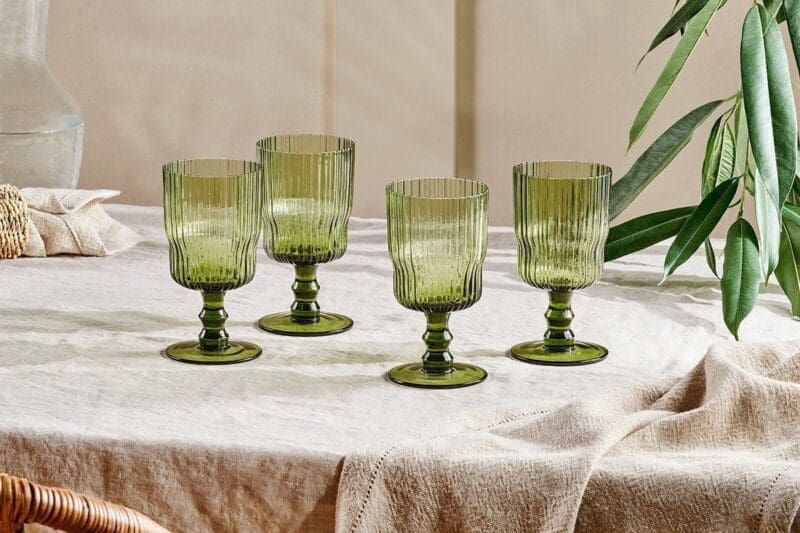 nkuku fali wine glass olive set of 4 5055672419853 32810178412720