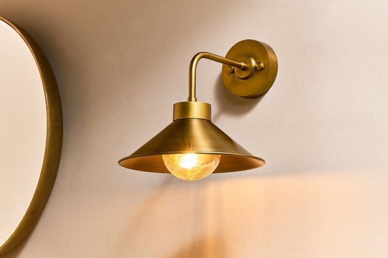 nkuku galago bathroom wall lamp antique brass 5055672418955 32810189029552