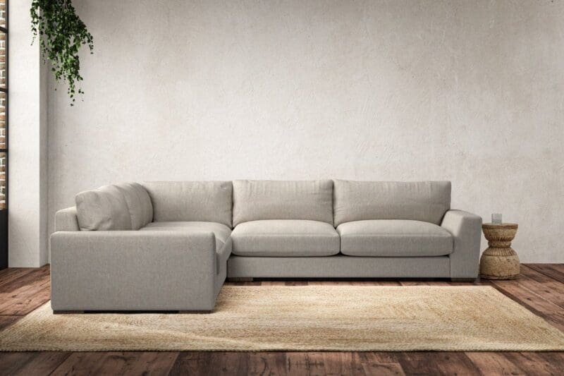 nkuku guddu large left hand corner sofa brera linen natural 5055672432401 33156424499376