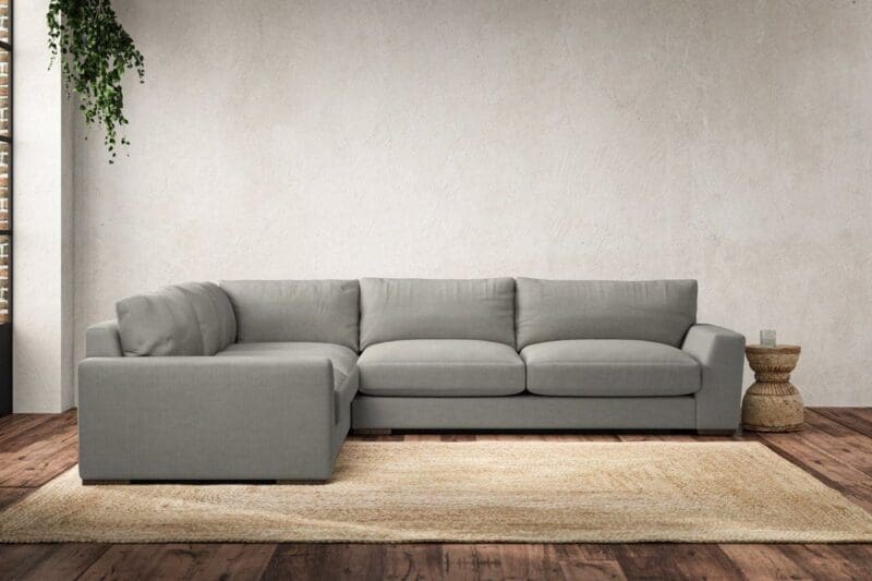 nkuku guddu large left hand corner sofa brera linen smoke 5055672432449 33156424761520