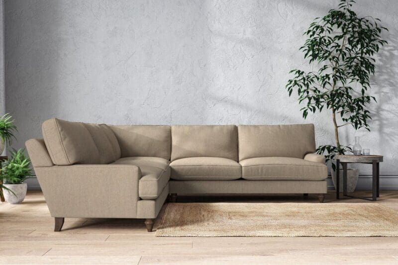 nkuku marri grand corner sofa brera linen pebble 5055672433620 33162464952496