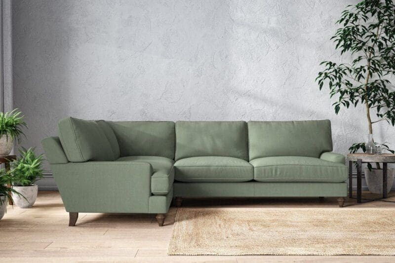 nkuku marri grand left hand corner sofa brera linen jade 5055672433958 33162626203824