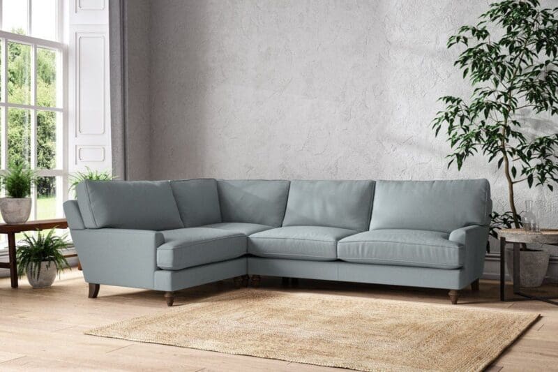 nkuku marri grand left hand corner sofa recycled cotton horizon 5055672441052 33162631872688