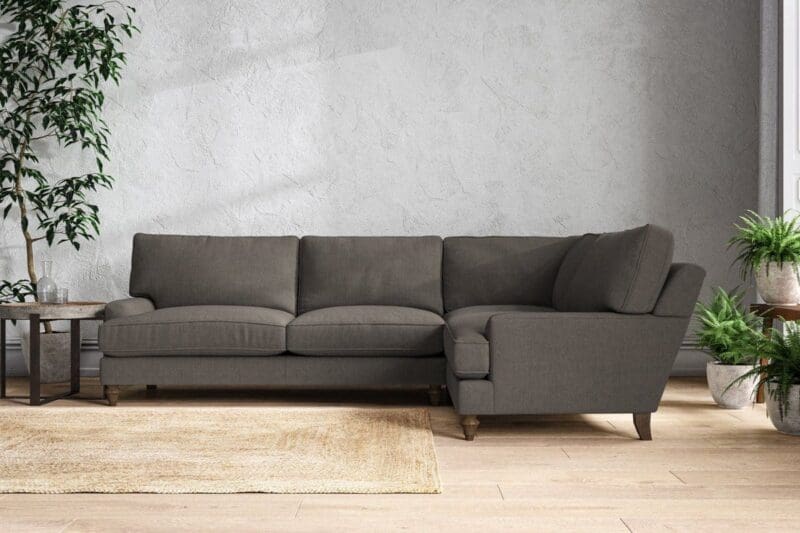 nkuku marri grand right hand corner sofa brera linen granite 5055672434177 33162658414768