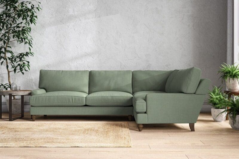 nkuku marri grand right hand corner sofa brera linen jade 5055672434191 33162659397808