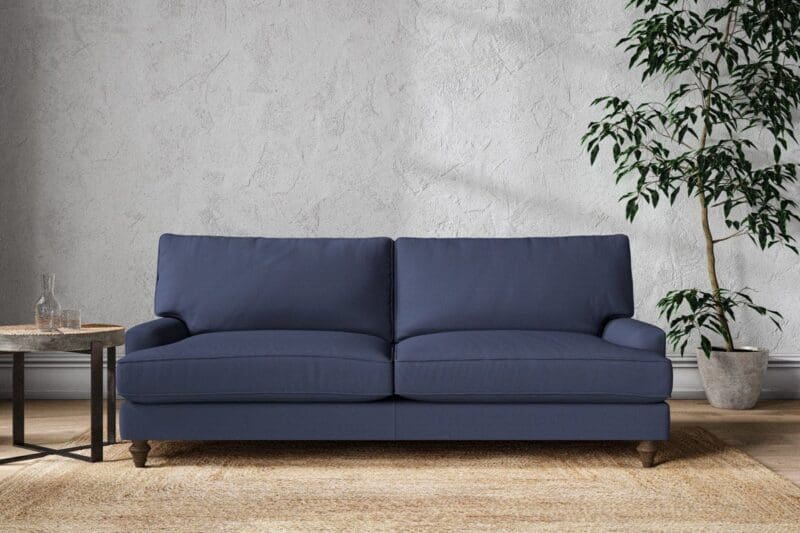 nkuku marri grand sofa recycled cotton navy 5055672441434 33162729423024