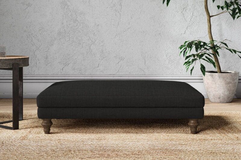 nkuku marri large footstool brera linen charcoal 5055672434498 33162746233008