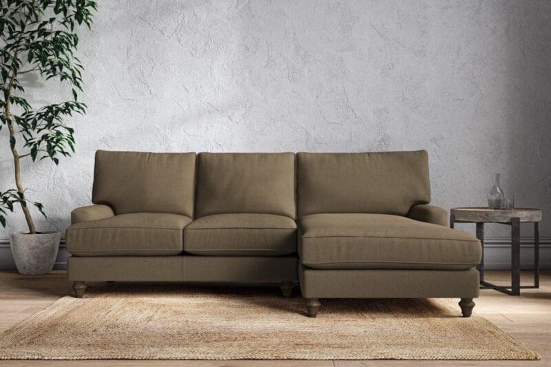 nkuku marri large right hand chaise sofa brera linen chesnut 5055672434740 33162778050736