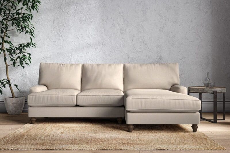 nkuku marri large right hand chaise sofa recycled cotton natural 5055672441847 33162822418608