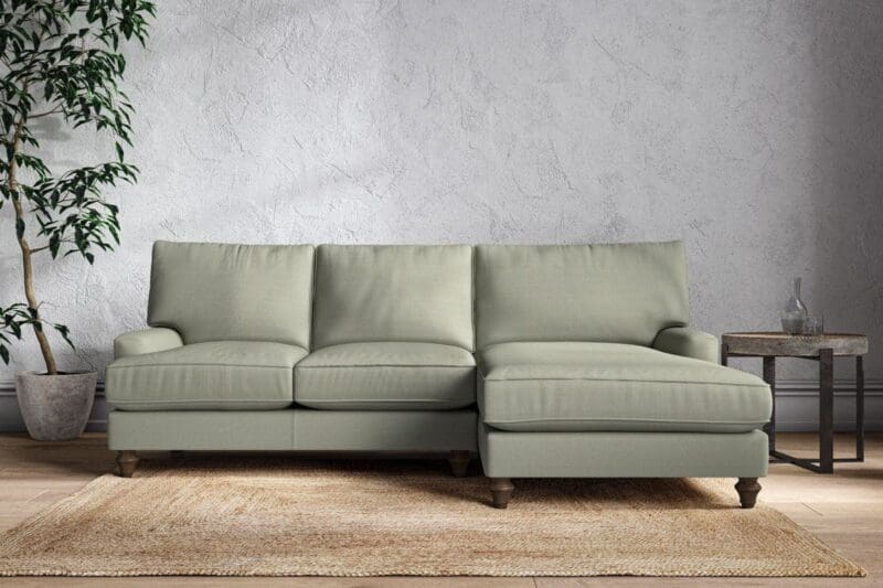 nkuku marri large right hand chaise sofa recycled cotton seaspray 5055672441885 33162824089776