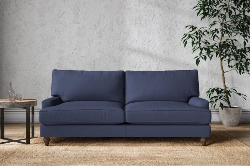 nkuku marri large sofa recycled cotton navy 5055672442035 33162905878704