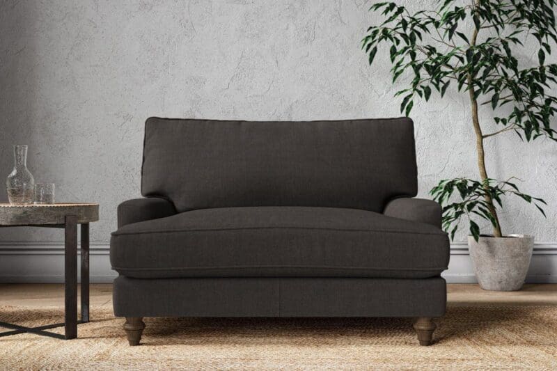 nkuku marri love seat brera linen espresso 5055672435006 33162910695600